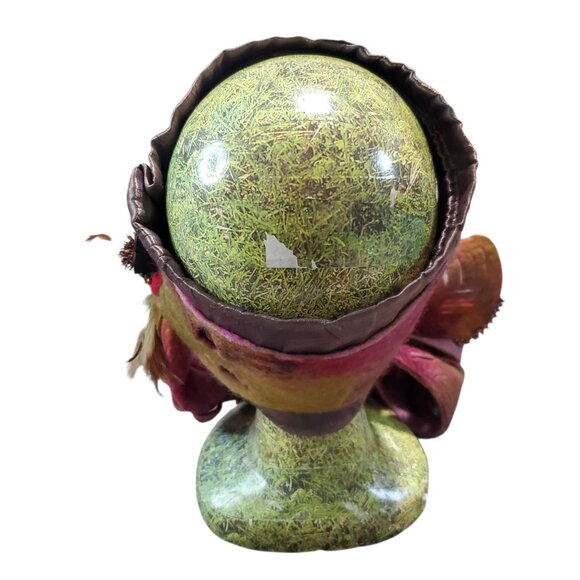 Elisabeth Wannaz Beautiful Wool Silk One of a Kind Art to Wear Head Wrap Hat - Picture 3 of 8